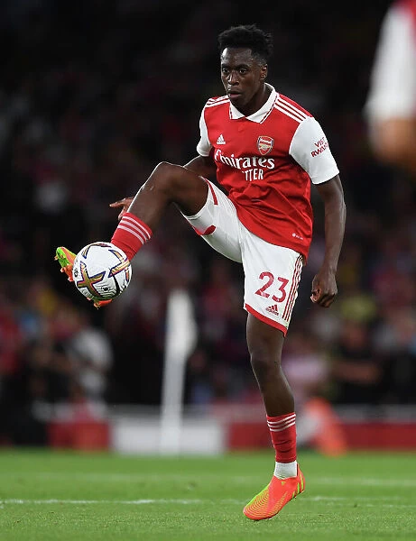 Arsenal's Albert Sambi Lokonga in Action: Arsenal vs. Aston Villa, 2022-23 Premier League