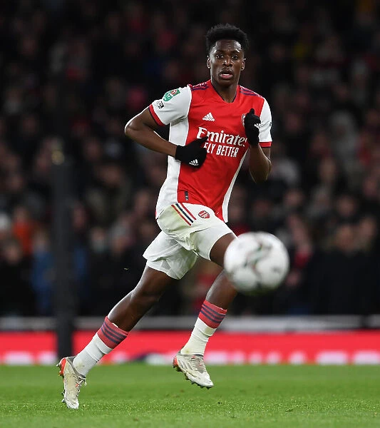 Arsenal's Albert Sambi Lokonga Goes Head-to-Head with Liverpool in Carabao Cup Semi-Final Showdown