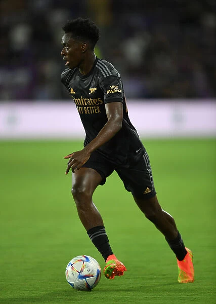 Arsenal's Albert Sambi Lokonga in Pre-Season Action Against Orlando City SC