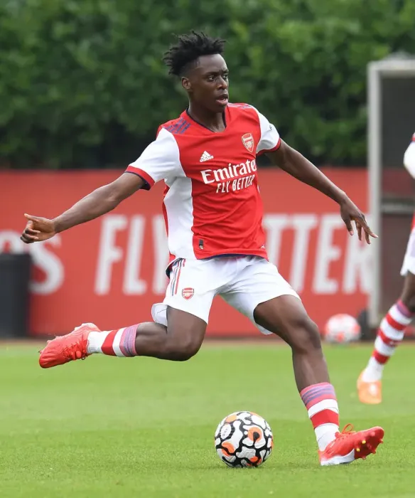 Framed Print : Arsenal's Albert Sambi Lokonga Steals the Show: A Standout Performance Against Millwall in Pre-Season Framed Print : Arsenal's Albert Sambi Lokonga Steals the Show: A Standout Performance Against Millwall in Pre-Season