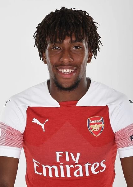 Arsenal's Alex Iwobi at 2018 / 19 First Team Photo Call
