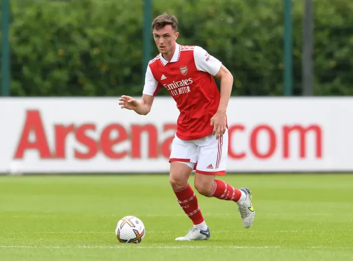 Framed Print : Arsenal's Alex Kirk Gears Up for Pre-Season Friendly Against Ipswich Town