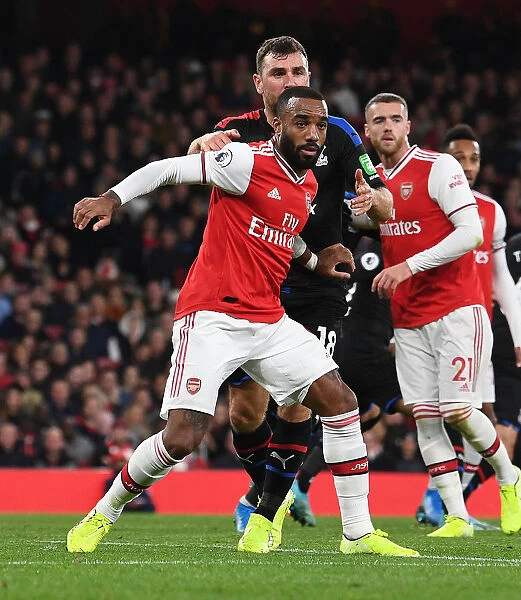 Arsenal's Alex Lacazette in Action Against Crystal Palace - Premier League 2019-20