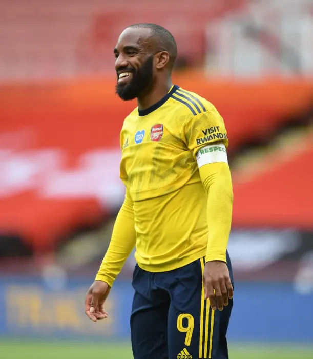 Framed Print : Arsenal's Alex Lacazette in FA Cup Quarterfinal Action Against Sheffield United