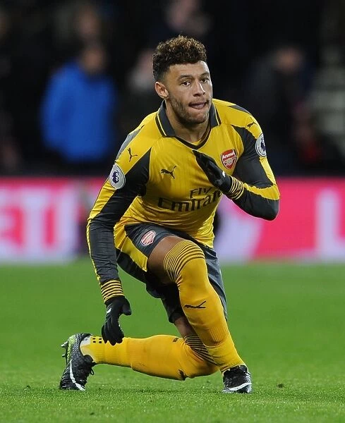 Arsenal's Alex Oxlade-Chamberlain in Action: AFC Bournemouth vs Arsenal (2016-17)