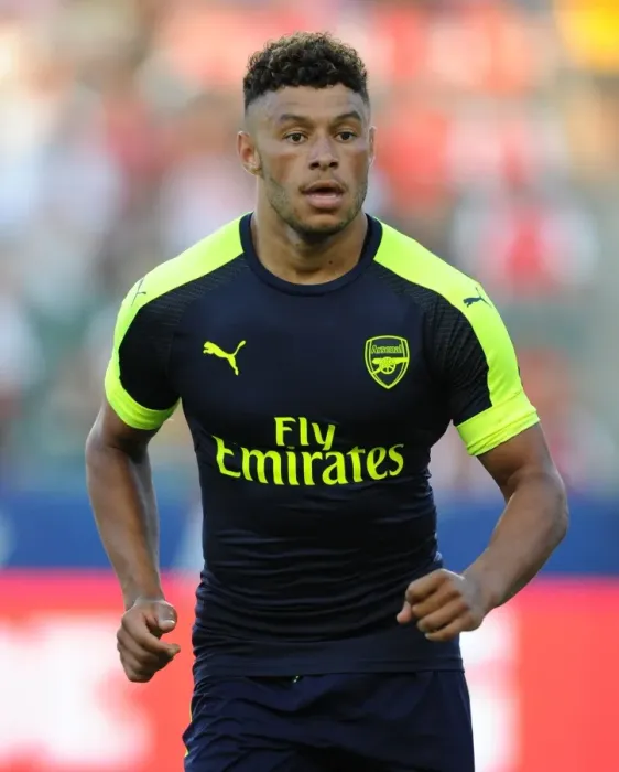 Framed Print : Arsenal's Alex Oxlade-Chamberlain in Action Against Chivas at 2016 Pre-Season Friendly