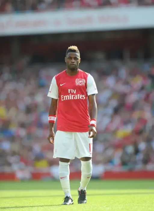 Framed Print : Arsenal's Alex Song in Action Against New York Red Bulls at Emirates Cup 2011 Framed Print : Arsenal's Alex Song in Action Against New York Red Bulls at Emirates Cup 2011