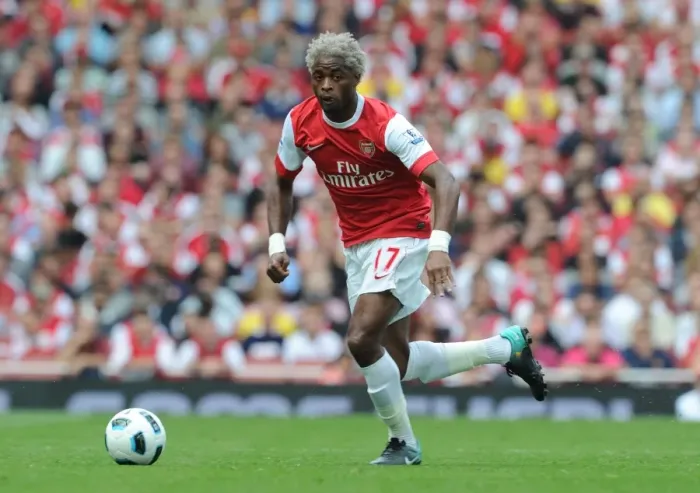 Framed Print : Arsenal's Alex Song Scores in 4-1 Victory over Blackburn Rovers, Emirates Stadium, 2010 Framed Print : Arsenal's Alex Song Scores in 4-1 Victory over Blackburn Rovers, Emirates Stadium, 2010