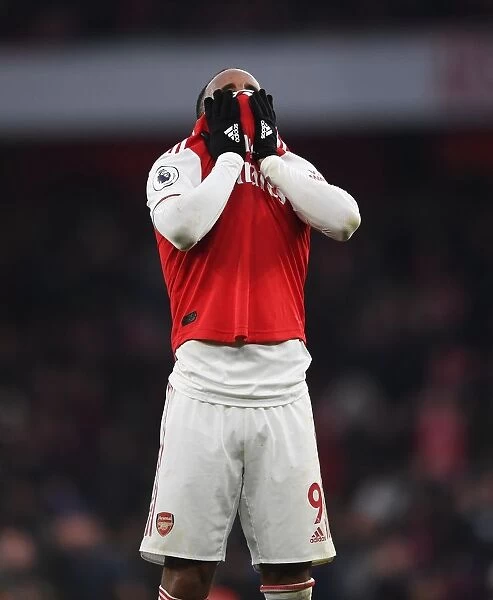 Arsenal's Alexandre Lacazette Reacts After Arsenal FC vs Chelsea FC, Premier League 2019-20