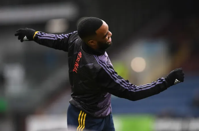 Framed Print : Arsenal's Alexandre Lacazette Warming Up Ahead of Burnley Clash - Premier League 2019-2020 Framed Print : Arsenal's Alexandre Lacazette Warming Up Ahead of Burnley Clash - Premier League 2019-2020