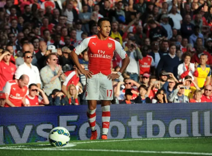 Framed Print : Arsenal's Alexis Sanchez in Action Against Crystal Palace (2014 / 15) Framed Print : Arsenal's Alexis Sanchez in Action Against Crystal Palace (2014 / 15)