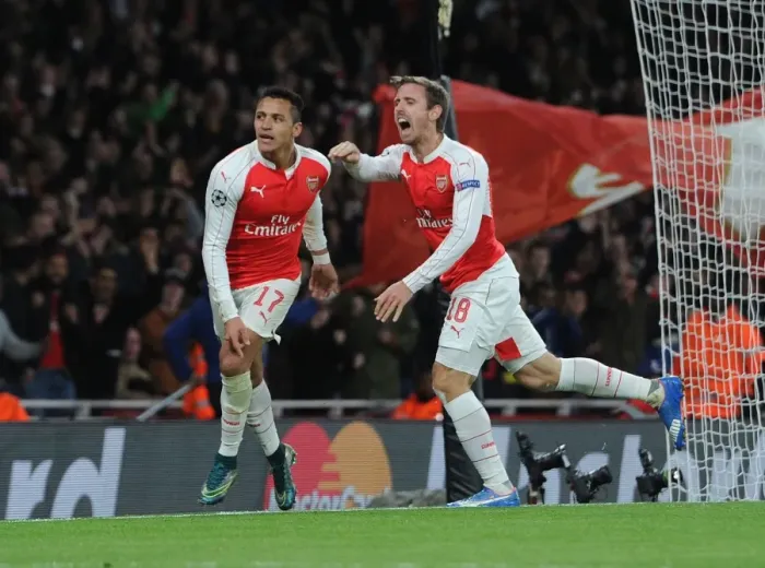 Framed Print : Arsenal's Alexis Sanchez Scores Brace: Arsenal FC Wins against Dinamo Zagreb in UEFA Champions League Framed Print : Arsenal's Alexis Sanchez Scores Brace: Arsenal FC Wins against Dinamo Zagreb in UEFA Champions League