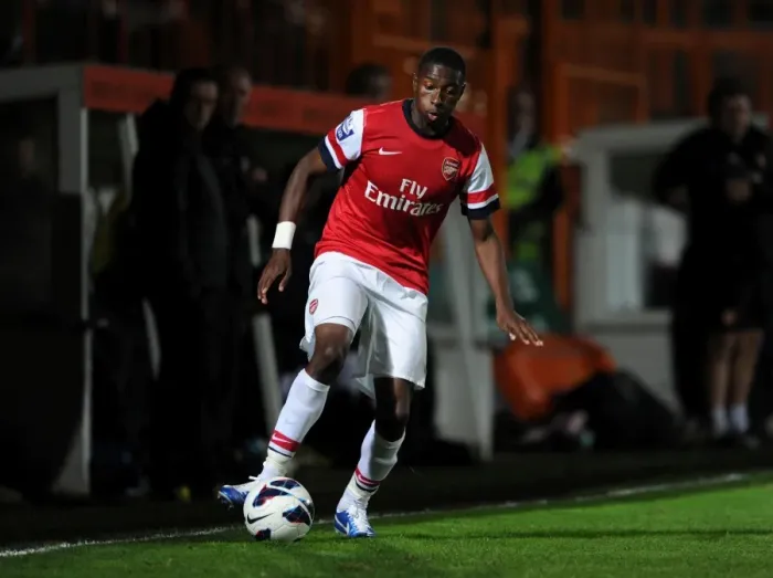 Framed Print : Arsenal's Alfred Mugabo Shines in Scoreless NextGen Series Clash Against Olympiacos U19 Framed Print : Arsenal's Alfred Mugabo Shines in Scoreless NextGen Series Clash Against Olympiacos U19