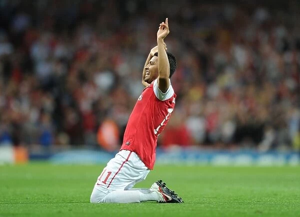 Arsenal's Andre Santos Scores Second Goal Against Olympiacos in 2011-12 Champions League