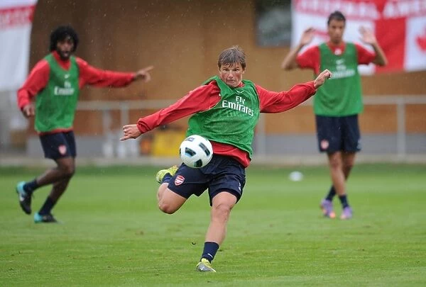 Arsenal's Andrey Arshavin at Pre-Season Training, Austria 2010