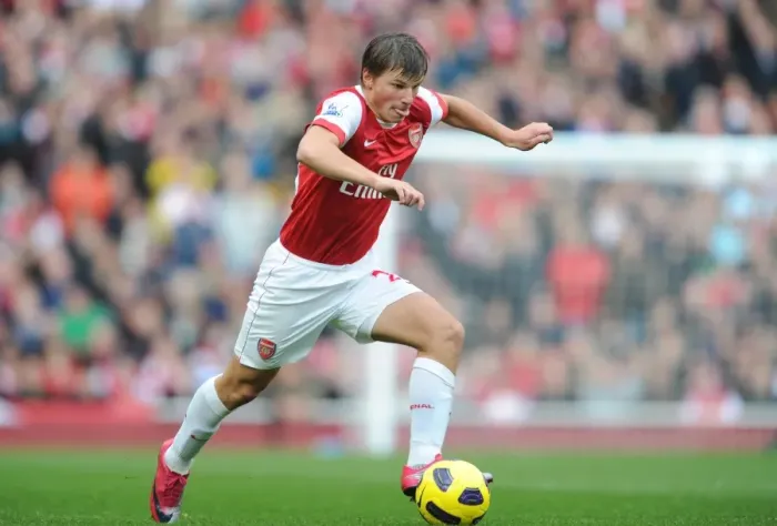 Framed Print : Arsenal's Andrey Arshavin Scores the Winning Goal Against West Ham United in the Barclays Premier League Framed Print : Arsenal's Andrey Arshavin Scores the Winning Goal Against West Ham United in the Barclays Premier League