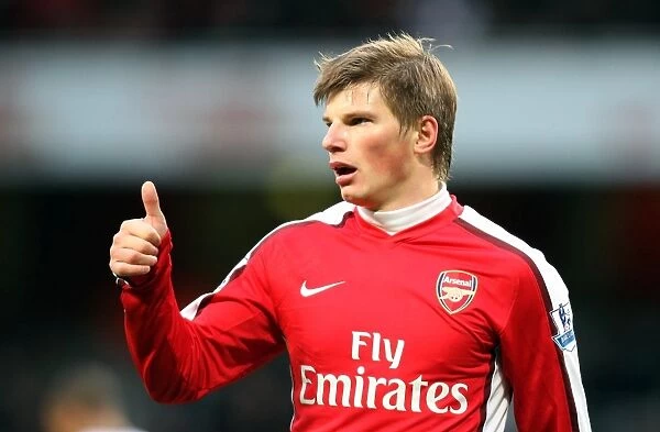 Arsenal's Andrey Arshavin Shines in 3-0 Victory over Aston Villa in the Barclays Premier League