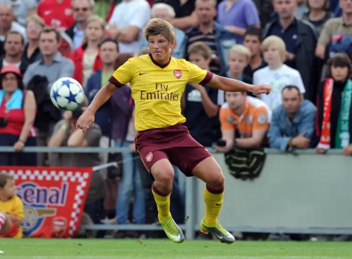 Framed Print : Arsenal's Andrey Arshavin Shines in 4-0 Win Over SC Neusiedl
