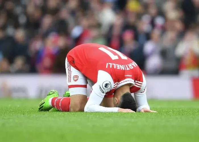 Framed Print : Arsenal's April Ace: Martinelli Outshines Leeds United