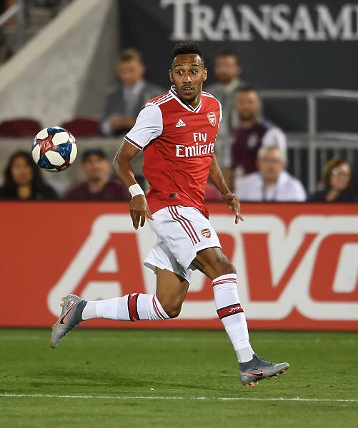 Arsenal's Aubameyang in Action against Colorado Rapids