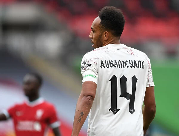 Arsenal's Aubameyang Clashes with Liverpool in FA Community Shield