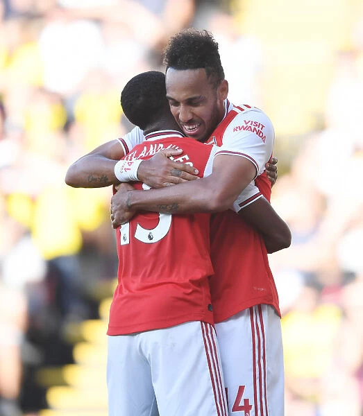 Arsenal's Aubameyang Doubles Up: Victory over Watford (2019-20)