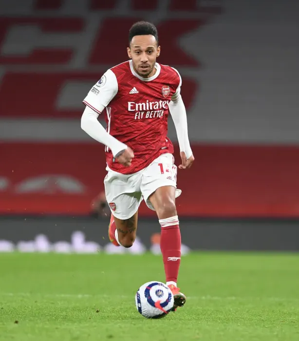 Framed Print : Arsenal's Aubameyang Faces Manchester City in Empty Emirates Stadium - Premier League 2021 Framed Print : Arsenal's Aubameyang Faces Manchester City in Empty Emirates Stadium - Premier League 2021
