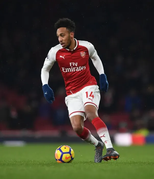 Framed Print : Arsenal's Aubameyang Faces Manchester City: Premier League Showdown Framed Print : Arsenal's Aubameyang Faces Manchester City: Premier League Showdown