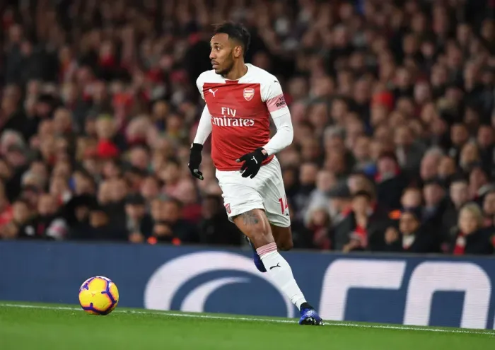Framed Print : Arsenal's Aubameyang Faces Off Against Liverpool in Premier League Showdown Framed Print : Arsenal's Aubameyang Faces Off Against Liverpool in Premier League Showdown