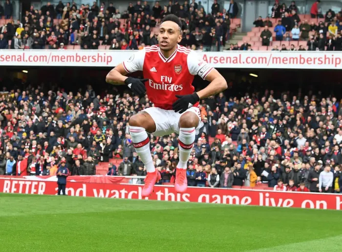 Framed Print : Arsenal's Aubameyang Gears Up for Arsenal vs. West Ham Clash Framed Print : Arsenal's Aubameyang Gears Up for Arsenal vs. West Ham Clash