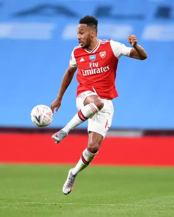 Framed Print : Arsenal's Aubameyang Gears Up for FA Cup Clash Against Manchester City Framed Print : Arsenal's Aubameyang Gears Up for FA Cup Clash Against Manchester City