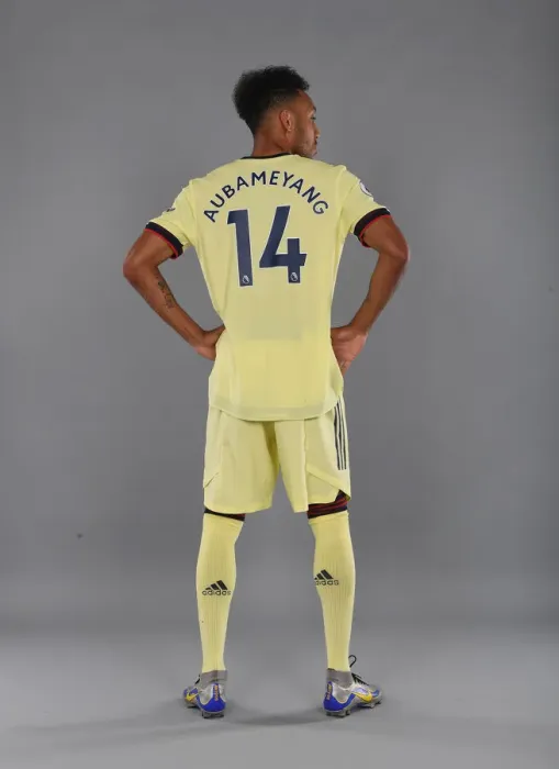 Framed Print : Arsenal's Aubameyang Kicks Off New Season Training