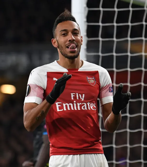 Framed Print : Arsenal's Aubameyang Leads the Charge: Arsenal vs. Napoli in Europa League Quarterfinals Framed Print : Arsenal's Aubameyang Leads the Charge: Arsenal vs. Napoli in Europa League Quarterfinals