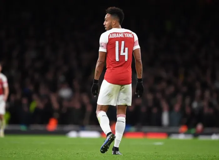 Framed Print : Arsenal's Aubameyang Leads the Charge in Carabao Cup Clash Against Tottenham Framed Print : Arsenal's Aubameyang Leads the Charge in Carabao Cup Clash Against Tottenham