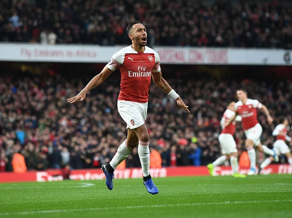 Arsenal's Aubameyang Scores Brace: Premier League Victory over Tottenham (2018-19)
