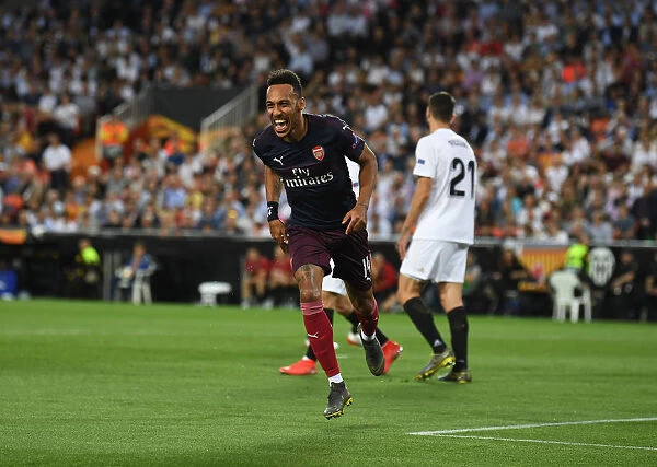 Arsenal's Aubameyang Scores Decisive Goal, Secures Europa League Final Spot vs. Valencia