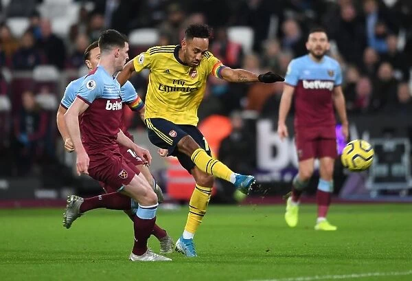 Arsenal's Aubameyang Scores Dramatically in Arsenal vs. West Ham United, Premier League 2019-20