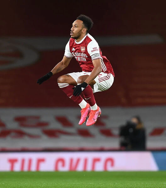 Arsenal's Aubameyang Scores in Empty Emirates: Arsenal 1-0 Southampton (2020-21)
