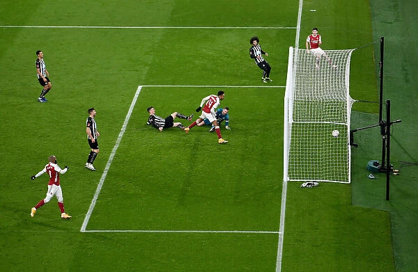 Arsenal's Aubameyang Scores in FA Cup Win Against Newcastle