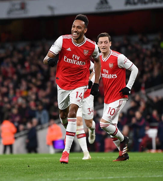 Arsenal's Aubameyang Scores Hat-trick: Arsenal FC 3-2 Everton (Premier League, 2019-20)