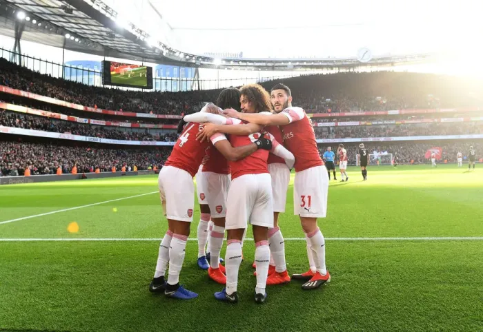 Framed Print : Arsenal's Aubameyang Scores Second Goal vs Burnley in Premier League