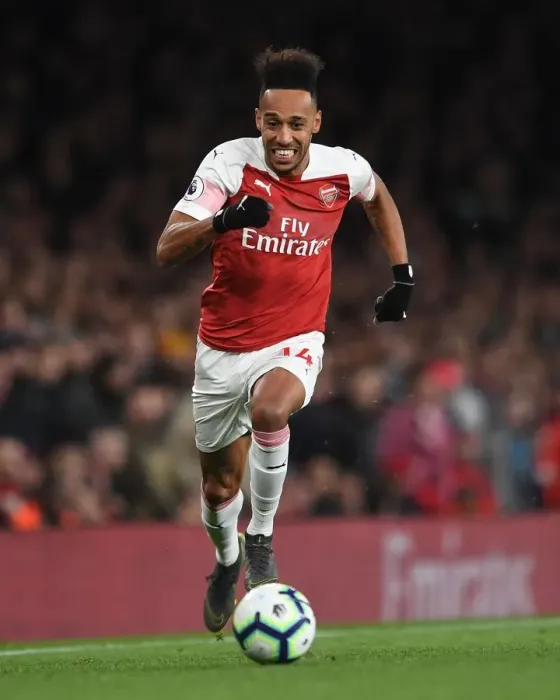 Framed Print : Arsenal's Aubameyang Shines in April Showdown vs. Newcastle United