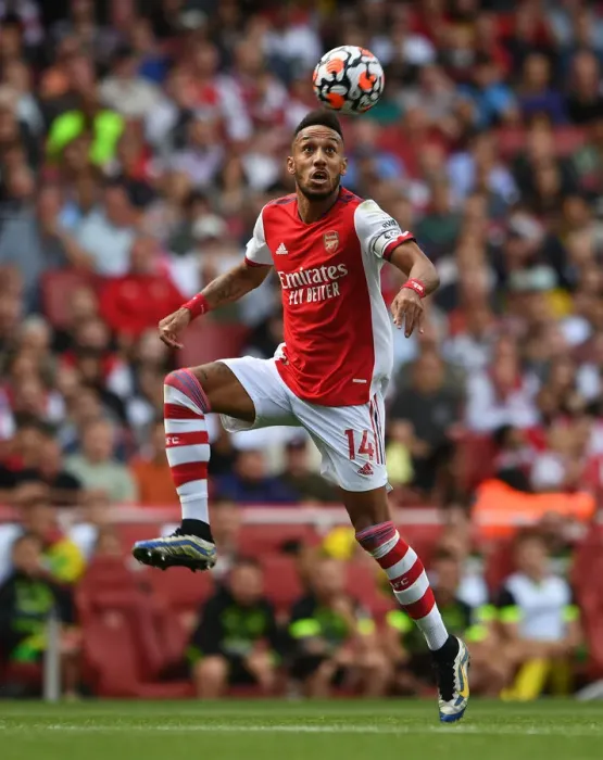 Framed Print : Arsenal's Aubameyang Shines in Arsenal's Victory over Norwich City (2021-22) Framed Print : Arsenal's Aubameyang Shines in Arsenal's Victory over Norwich City (2021-22)