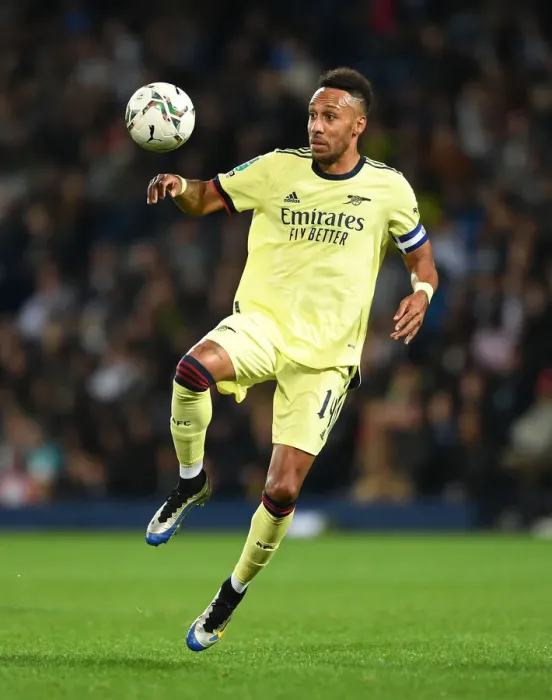 Framed Print : Arsenal's Aubameyang Shines in Carabao Cup Clash vs. West Bromwich Albion