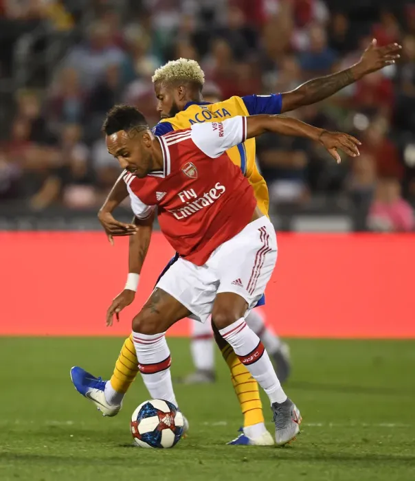 Framed Print : Arsenal's Aubameyang Shines in Colorado: Arsenal FC vs Colorado Rapids Pre-Season Friendly (2019) Framed Print : Arsenal's Aubameyang Shines in Colorado: Arsenal FC vs Colorado Rapids Pre-Season Friendly (2019)