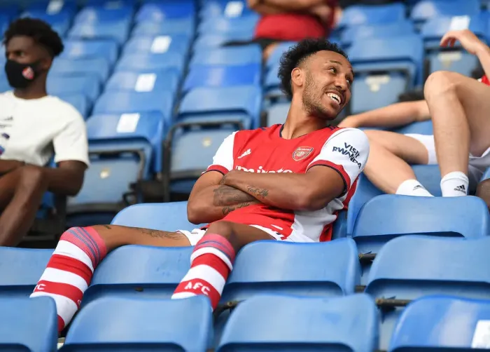 Framed Print : Arsenal's Aubameyang Shines in Glasgow Showdown: Arsenal vs Rangers (2021) Framed Print : Arsenal's Aubameyang Shines in Glasgow Showdown: Arsenal vs Rangers (2021)