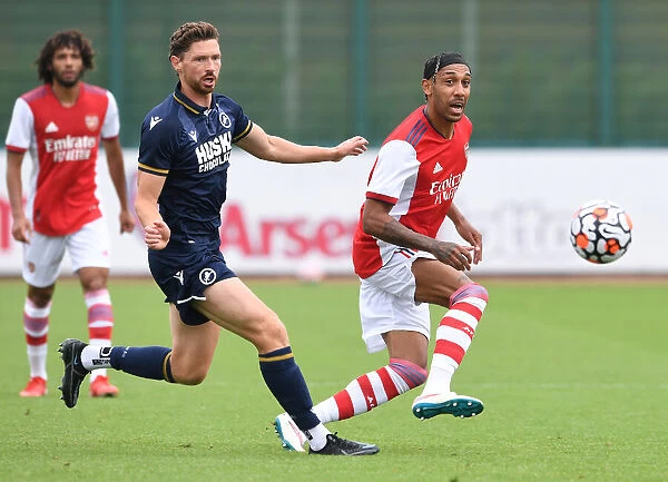 Arsenal's Aubameyang Shines in Pre-Season Victory over Millwall (2021-22)