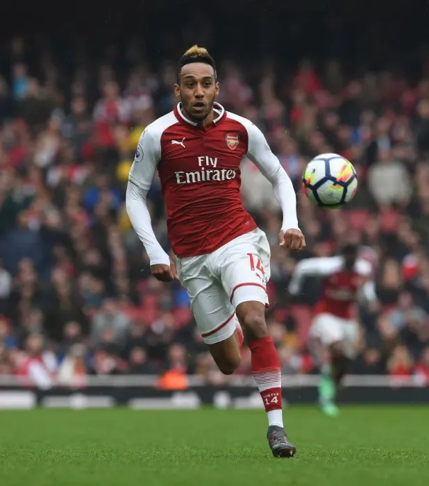 Framed Print : Arsenal's Aubameyang Shines in Premier League Clash Against Southampton Framed Print : Arsenal's Aubameyang Shines in Premier League Clash Against Southampton