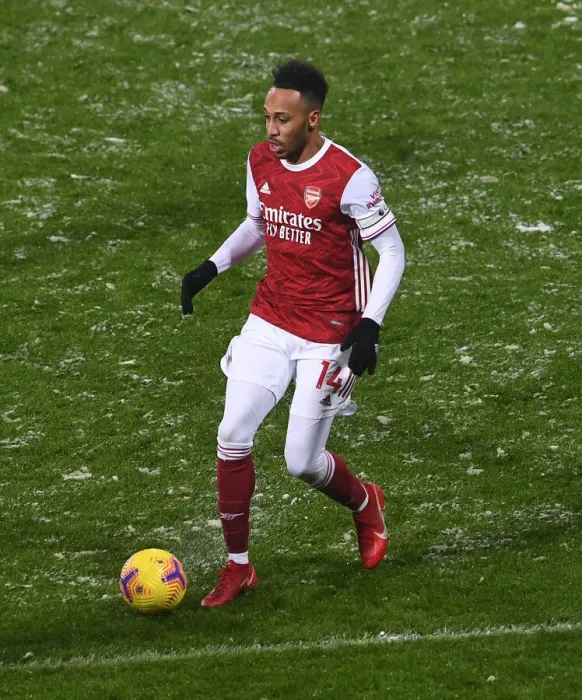 Framed Print : Arsenal's Aubameyang Shines in West Bromwich Albion Clash (2020-21)
