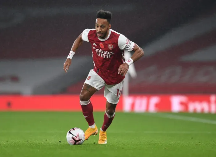 Framed Print : Arsenal's Aubameyang Stars in Arsenal's Victory over Aston Villa (2020-21) Framed Print : Arsenal's Aubameyang Stars in Arsenal's Victory over Aston Villa (2020-21)